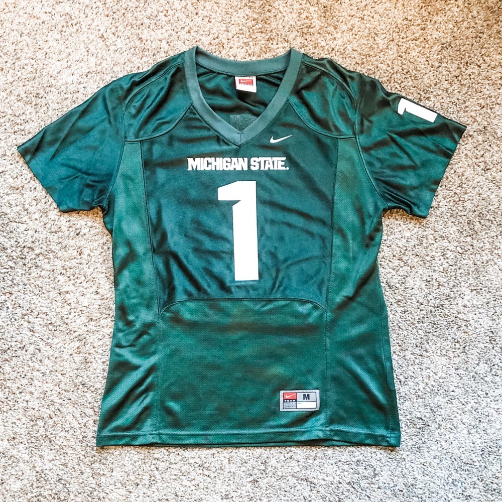 MSU Michigan State University Womens Nike Jersey M